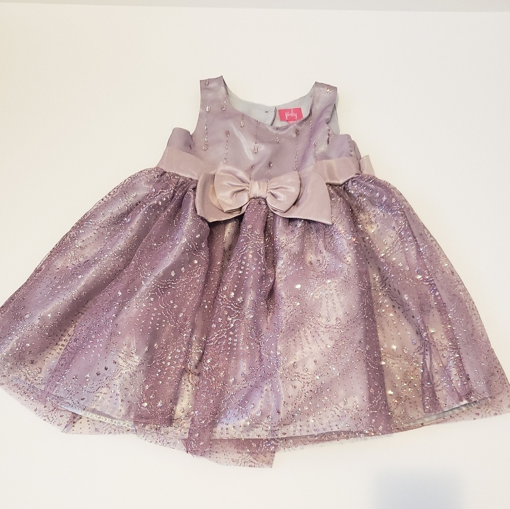 Pink sparkly dress